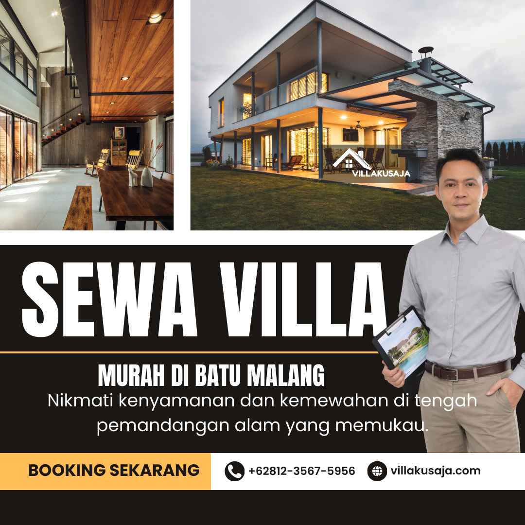 Sewa Villa Murah di Batu Malang