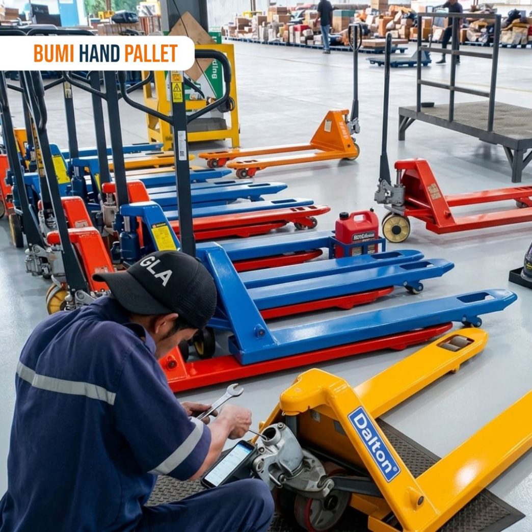 Jasa Service Hand Pallet dan Alat Material Handling Terpercaya